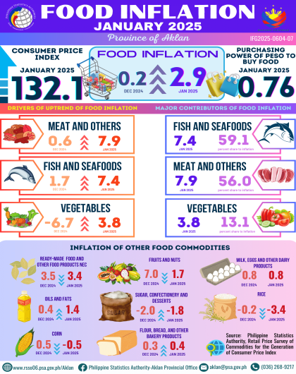 Food Inflation Report of Aklan