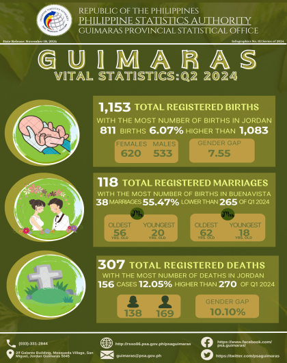 Infographics No. 3 Series 2024 (VITAL STAT) 