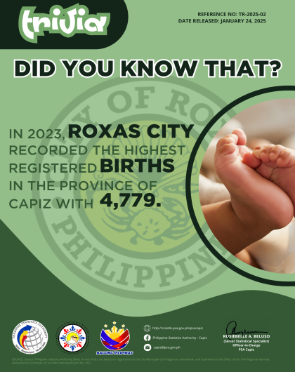 Registered Births, Capiz